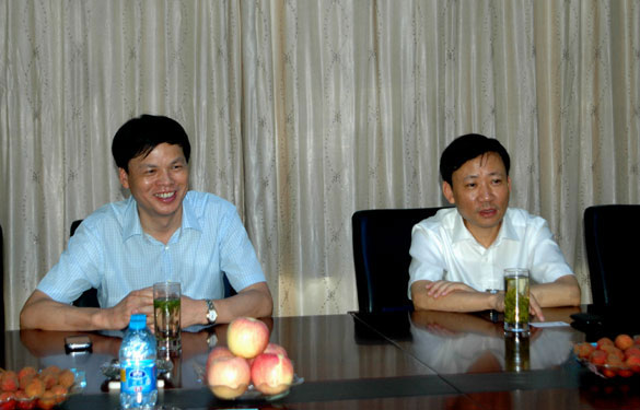 常州市公安局副局长顾锋一行来新宝GG集团走访