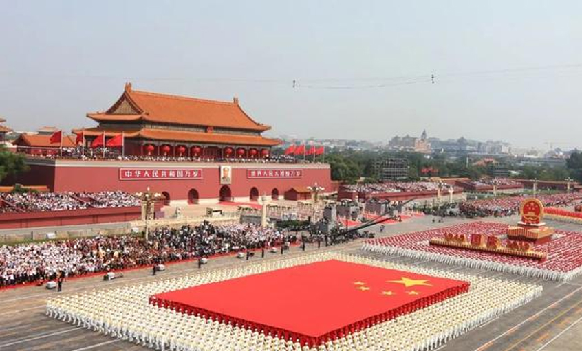 2019年，，，，令新宝GG自豪的一件事——效劳国庆70周年大阅兵及联欢活动