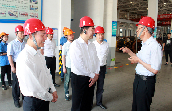 常州市委书记汪泉来新宝GG电缆调研