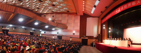 新宝GG电缆盛大召开2015年度总结表扬大会