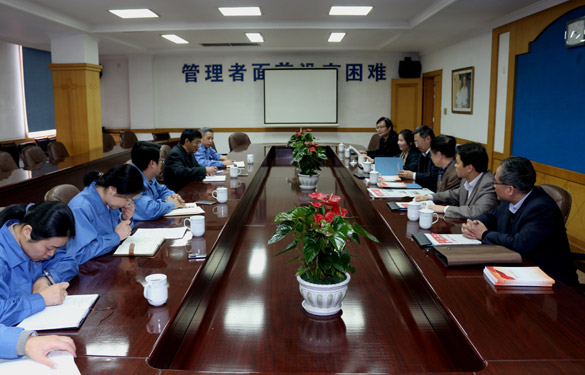 江苏省总工会副主席马永清一行来新宝GG电缆调研