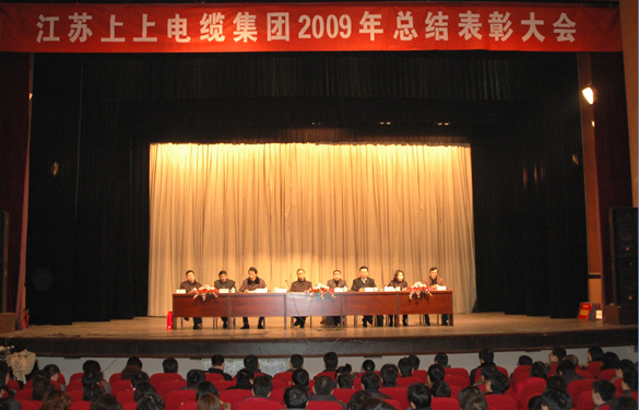 新宝GG盛大召开2009年度总结表扬大会