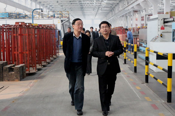 常州市政协副主席杨平平一行来新宝GG集团考察