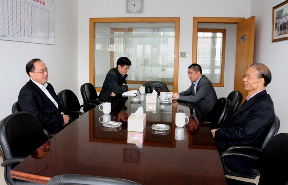 溧阳市公安局局长刘新农来新宝GG集团走访