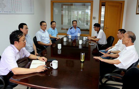 常州市工商局局长陈国庆一行来新宝GG集团调研