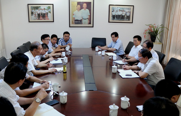 常州市副市长王成斌来新宝GG集团调研