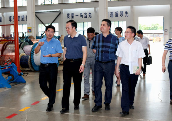 常州市新北区向导来新宝GG集团调研