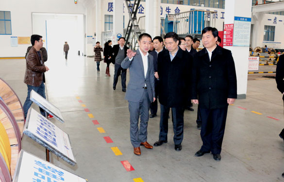 常州市高新区党工委书记张东海一行来新宝GG集团调研