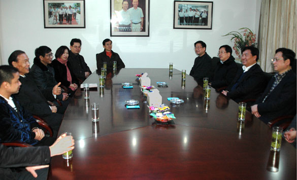 溧阳市委书记盛建良一行来新宝GG集团走访慰问