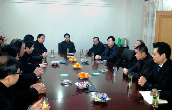 溧阳市代市长苏江华一行来新宝GG集团走访