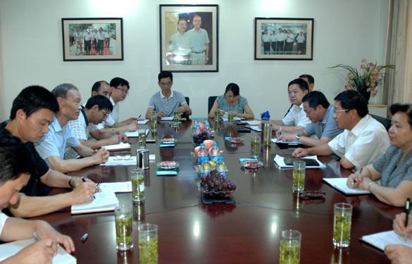 常州市中级人民法院向导来新宝GG集团调研