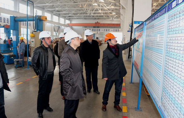 12月25日，，，，，，广德县政府考察团来新宝GG考察