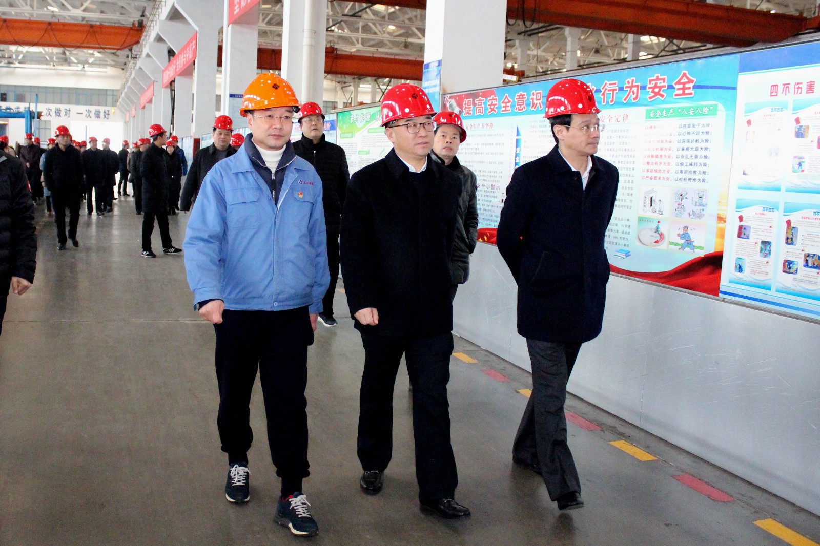 2019年1月16日，，，，，郎溪县党政代表团一行来新宝GG电缆旅行交流