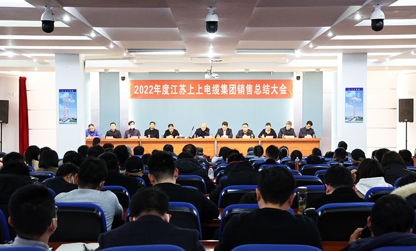 “卯”足劲头，，，奋战“兔”年——新宝GG电缆召开2022年度销售总结大会