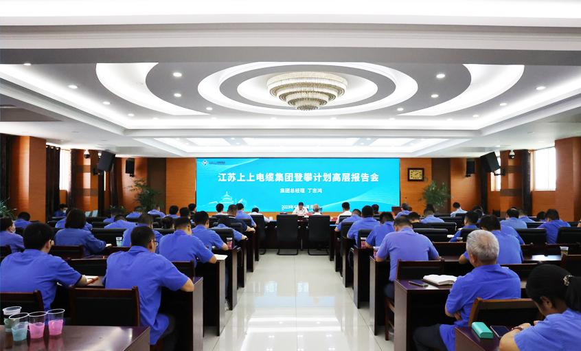 新宝GG电缆中高层向导力提升登攀妄想之高层报告会圆满竣事