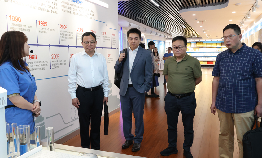 常州市委统战部课题组来新宝GG电缆考察调研