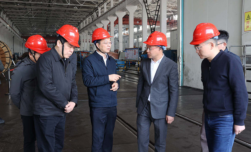 常州市委副书记、市长周伟一行走访新宝GG电缆